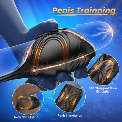 Dual Motor Prostate Vibrator for Men
