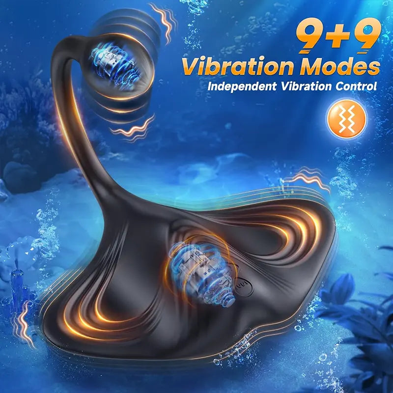 Dual Motor Prostate Vibrator for Men