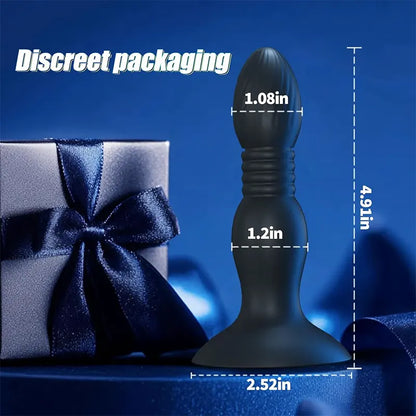 Thrusting Anal Vibrator with Remote Control