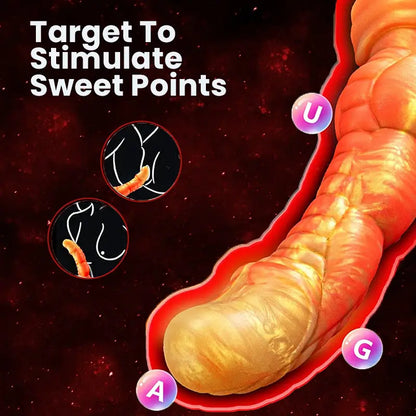 Golden_Orange_Scorpion_Tail_Dildo