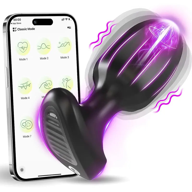 App-Controlled Vibrating Anal Plug