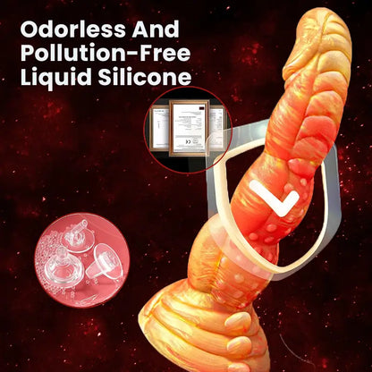 Golden_Orange_Scorpion_Tail_Dildo