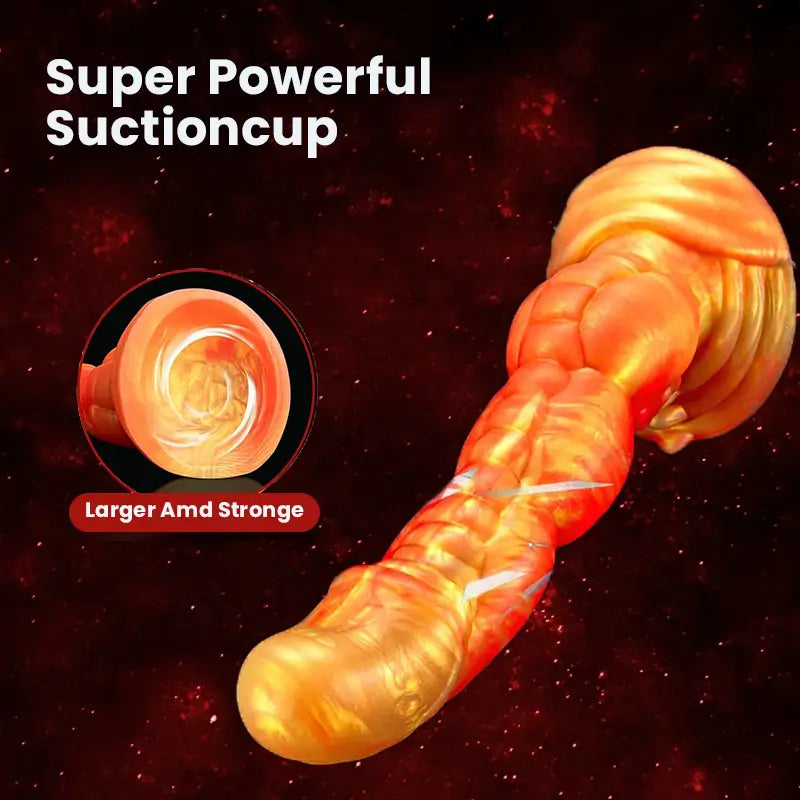 Golden_Orange_Scorpion_Tail_Dildo