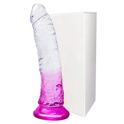 Gradient_Clear_Crystal_Dildo