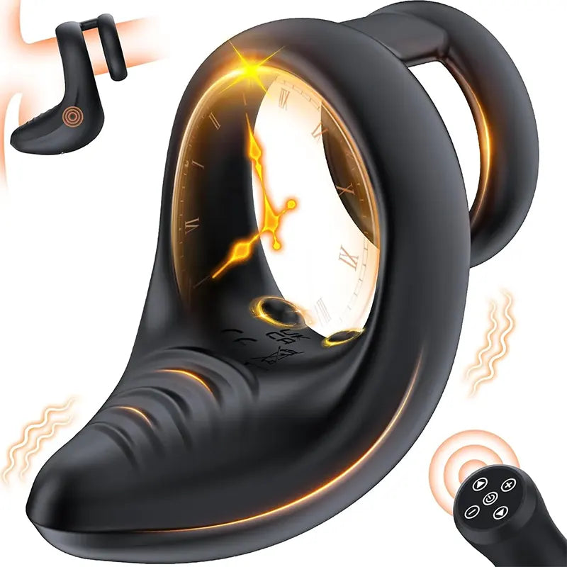 Rechargeable Portable Vibrating Cock Ring