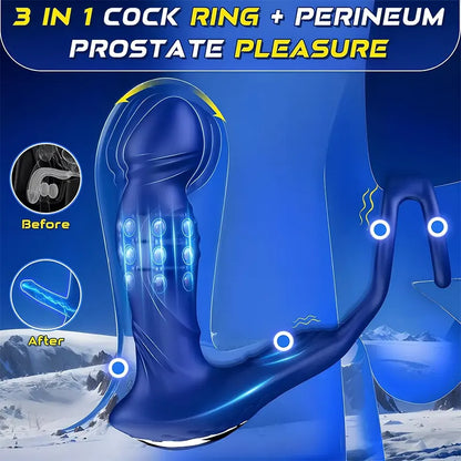 App-Controlled Swinging Prostate Plug