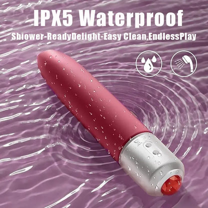 Mini Lipstick Bullet Vibrator, 10 Vibration modes