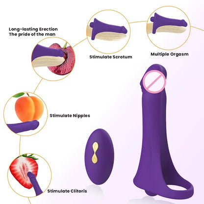 Dual_Penetration_Vibrating_Dildo_with_Penis_Rings