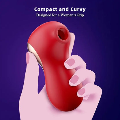 Rose Sucking Vibrator, Clitoris and Nipple Vibration