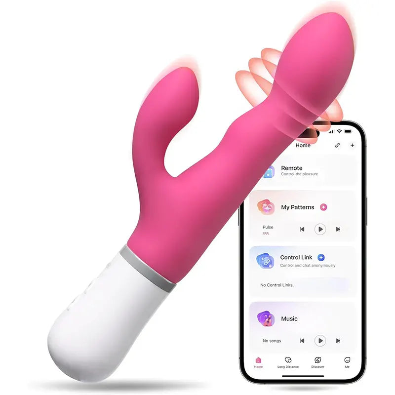 Rechargeable realistic rabbit vibrator, cute &amp; powerful