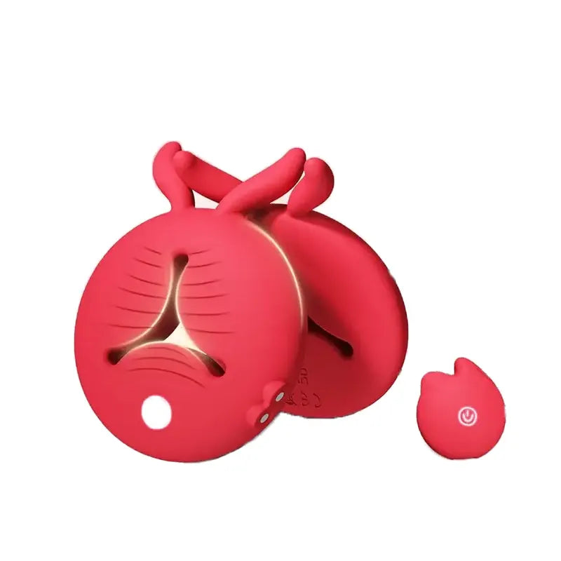 Rabbit Design Vibrator Nipple Clamps Stimulator