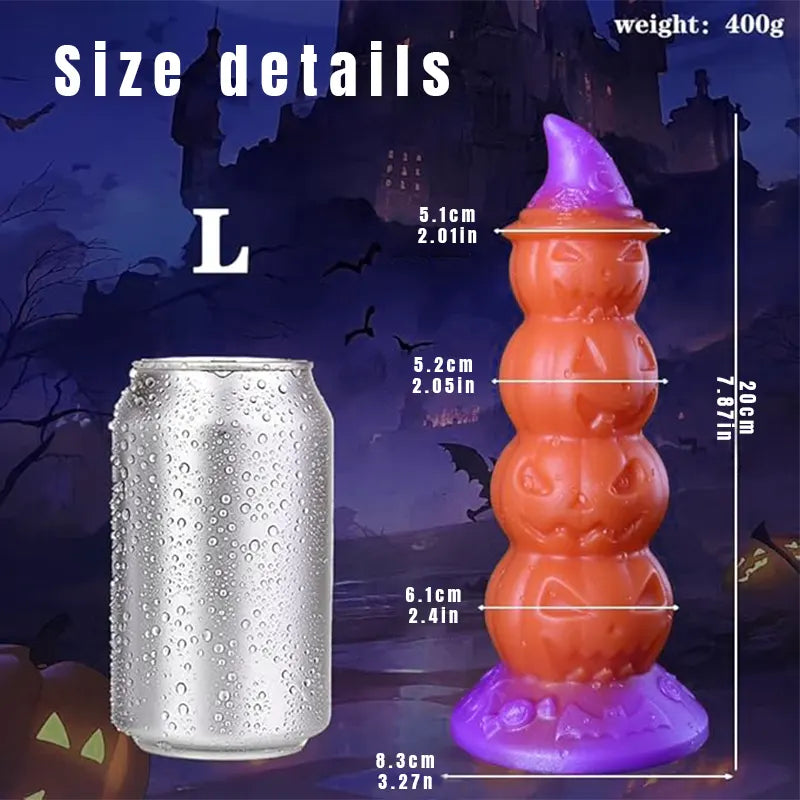 Halloween Magic Pumpkin Dildo