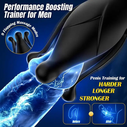 Remote-Control Thrusting Prostate Massager Plug