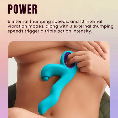 Finger Shaped Vibrator for G-spot with 10 vibrations
