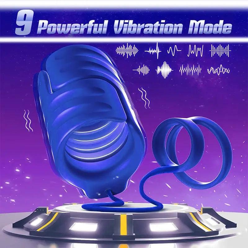 Male Vibrating Time Delay Cock Ring - Inyarose