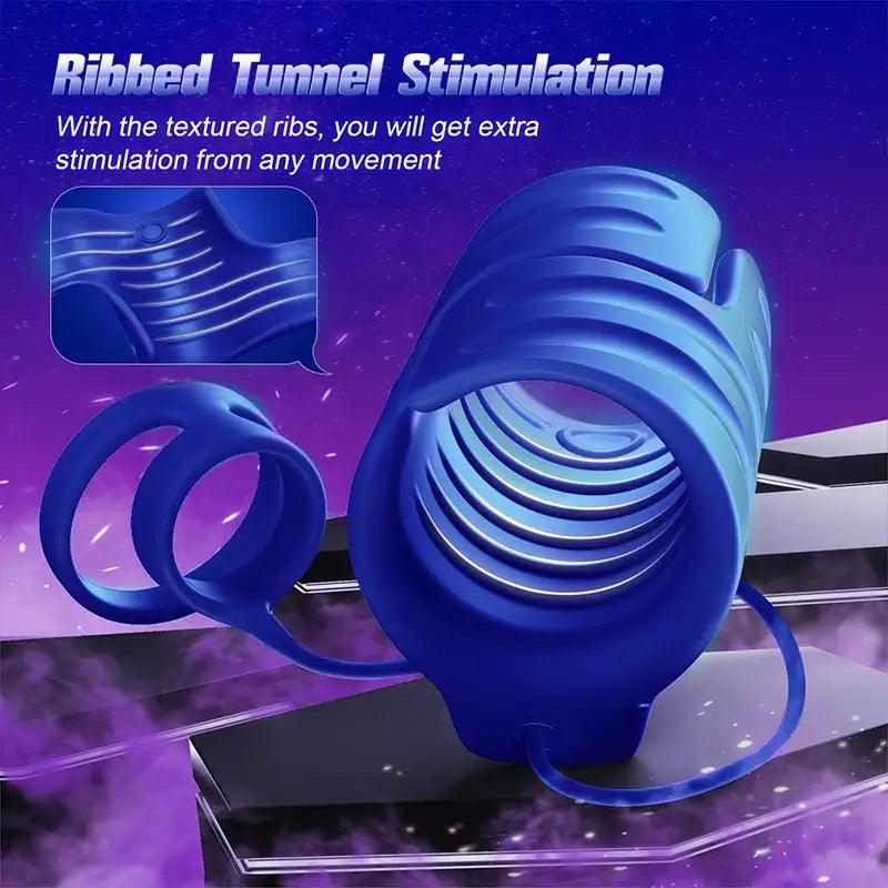 Male Vibrating Time Delay Cock Ring - Inyarose