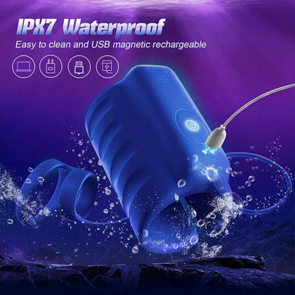 Male Vibrating Time Delay Cock Ring - Inyarose