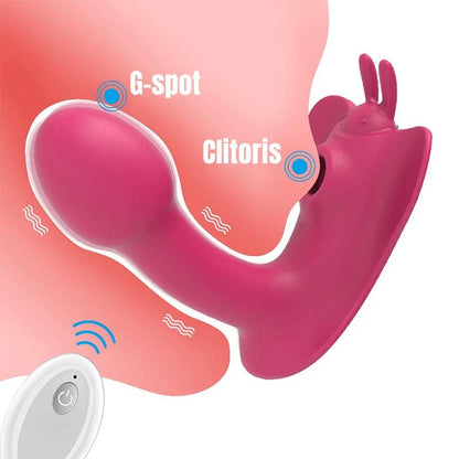 Sucking Wearable Butterfly Vibrator - Inyarose