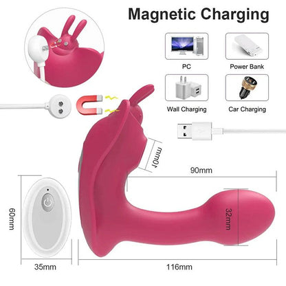 Sucking Wearable Butterfly Vibrator - Inyarose