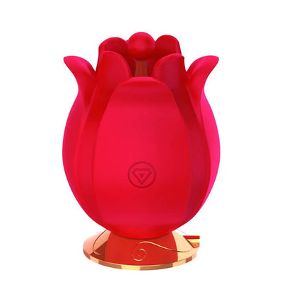 Pink Poppy Multi-Frequency Masturbation Massager - Inyarose