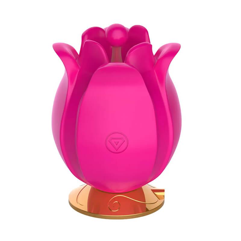 Pink Poppy Multi-Frequency Masturbation Massager - Inyarose