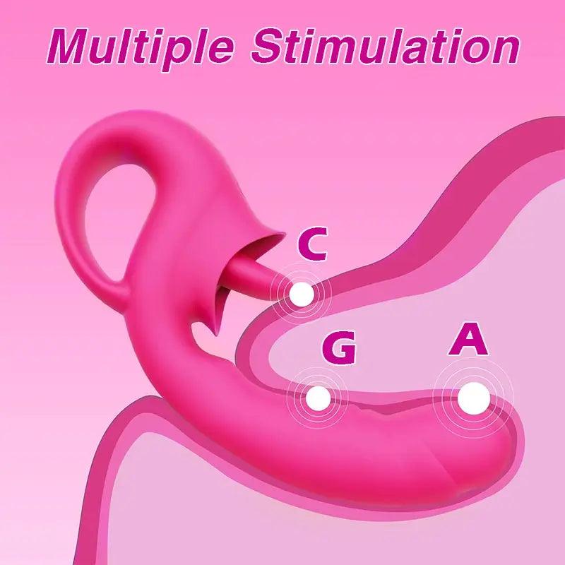 2-in-1_Tongue_&amp;_Clitoris_Massage_Vibrator