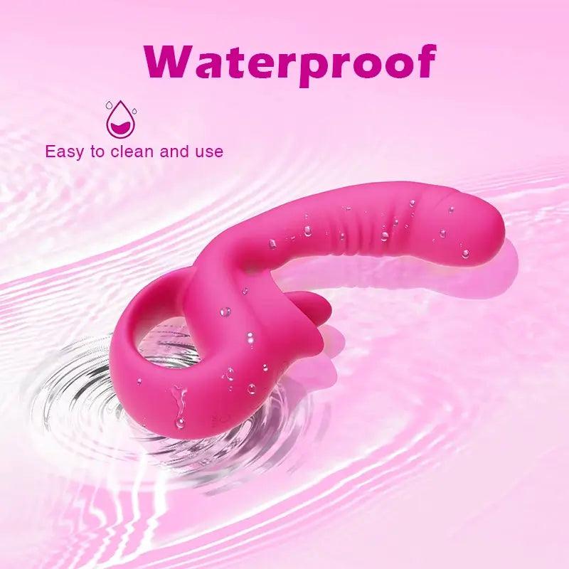 2-in-1_Tongue_&amp;_Clitoris_Massage_Vibrator