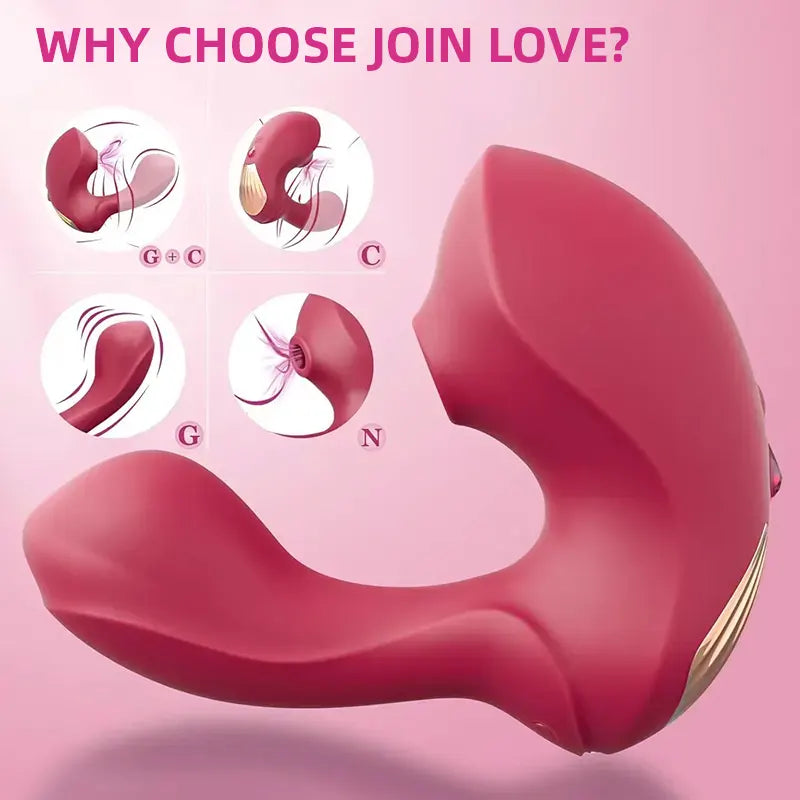Mini Sucking Vibrator L-Shaped