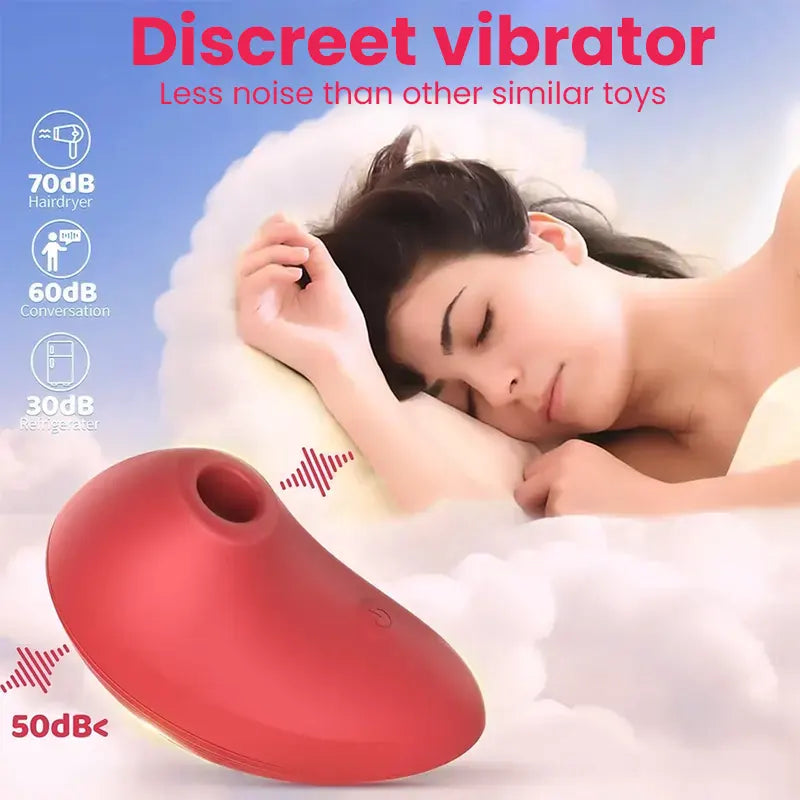 Small yet powerful clitoral suction cup vibrator