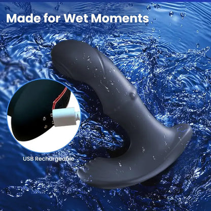 Fingering prostate vibrator 9 remote control mode vibrator