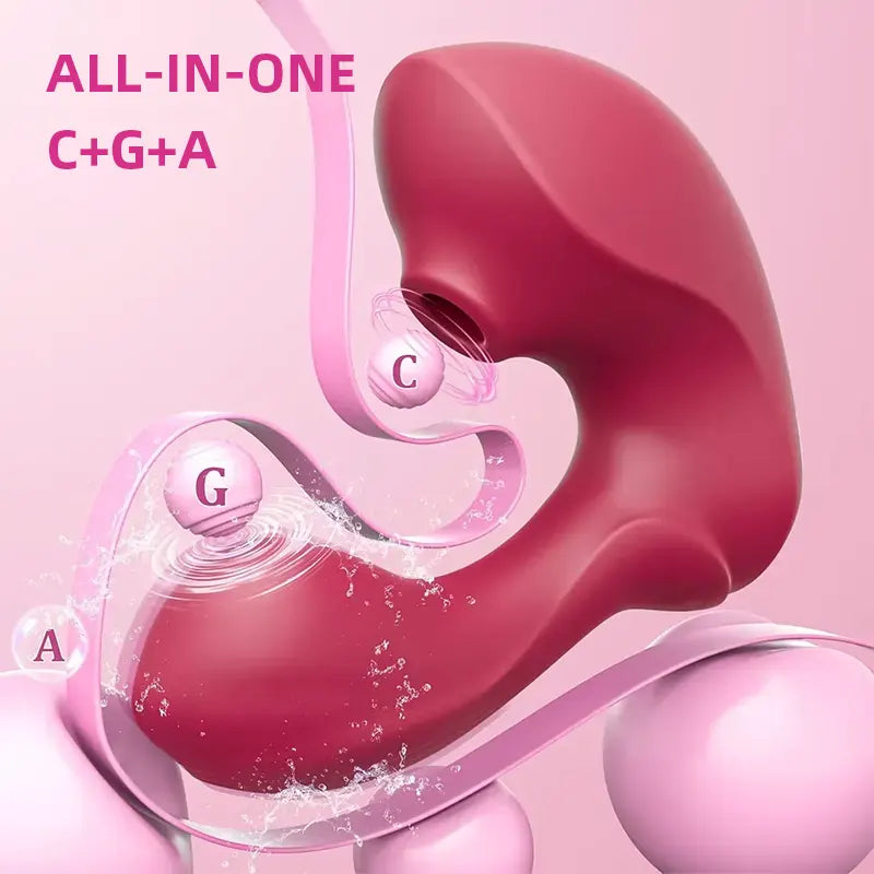 Mini Sucking Vibrator L-Shaped