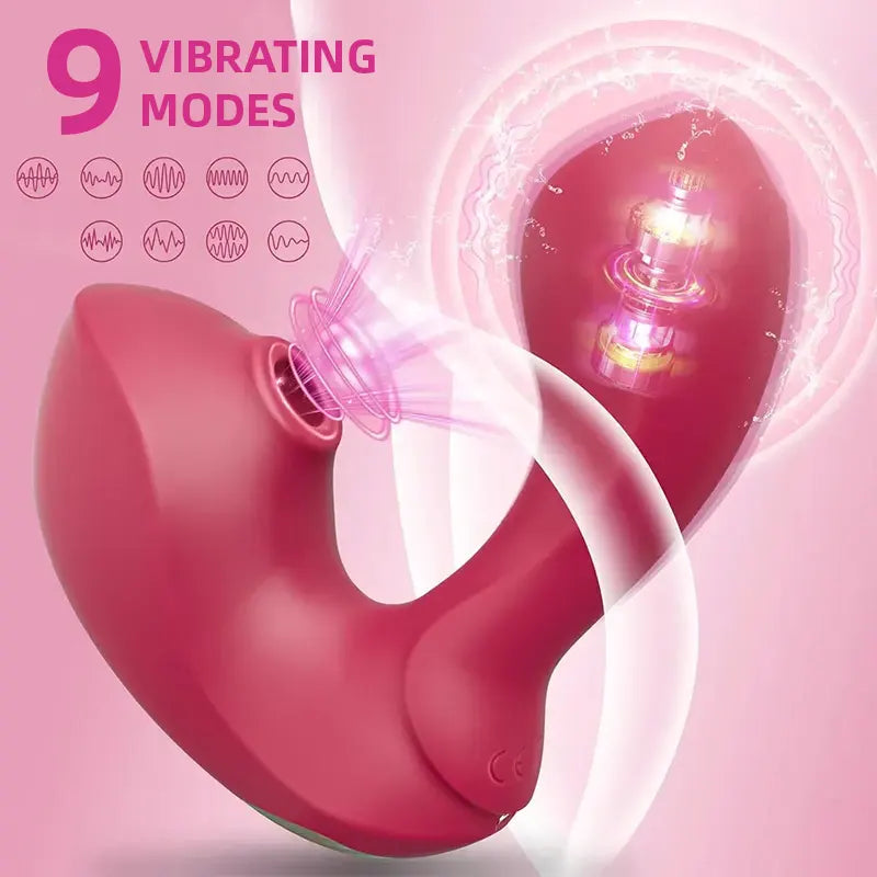 Mini Sucking Vibrator L-Shaped