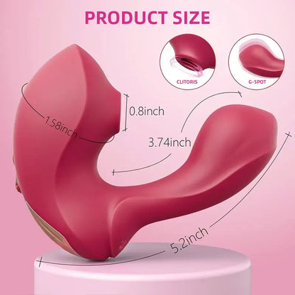 Mini Sucking Vibrator L-Shaped