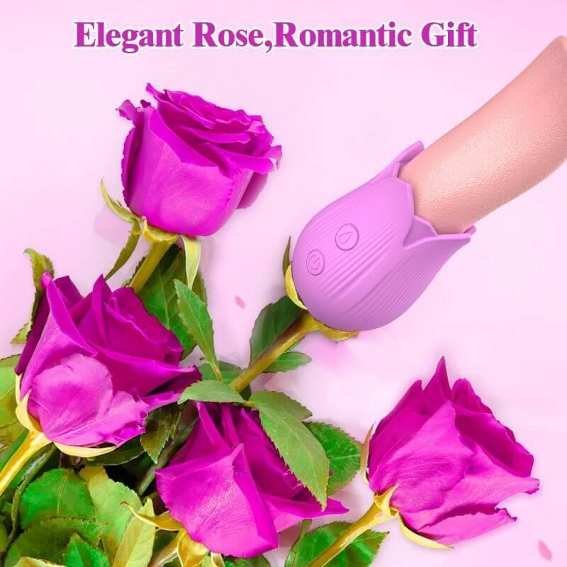 rose toy clit sucker purple