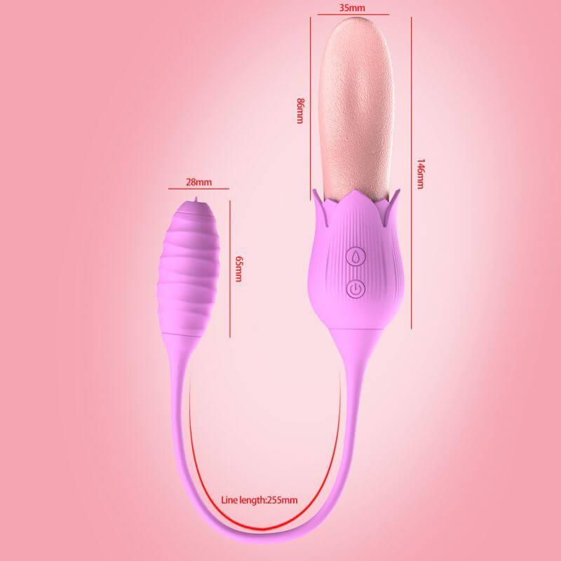 rose toy clit sucker purple