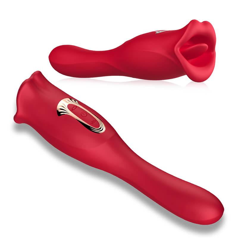 rose toy clit sucker red