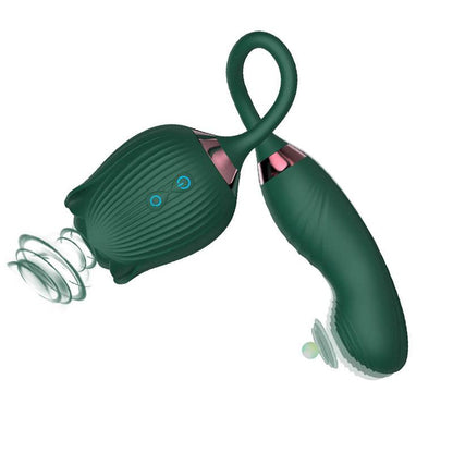 rose toy clit sucker vibrator green