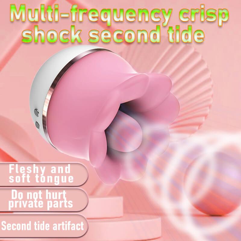 rose toy clit sucker vibrator pink