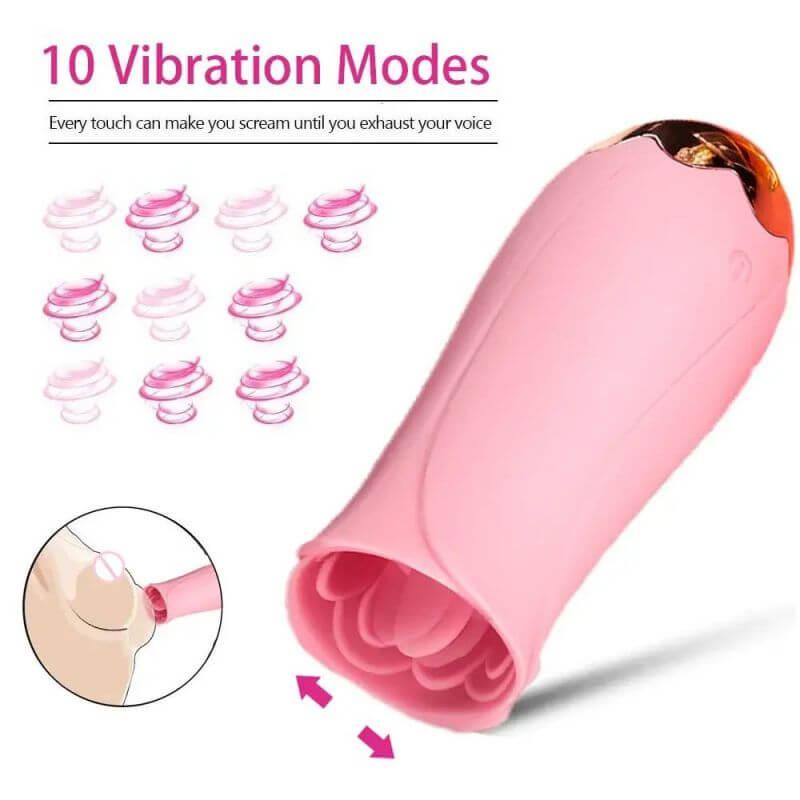 Rose Tongue Pleasure Suction Device - Inyarose