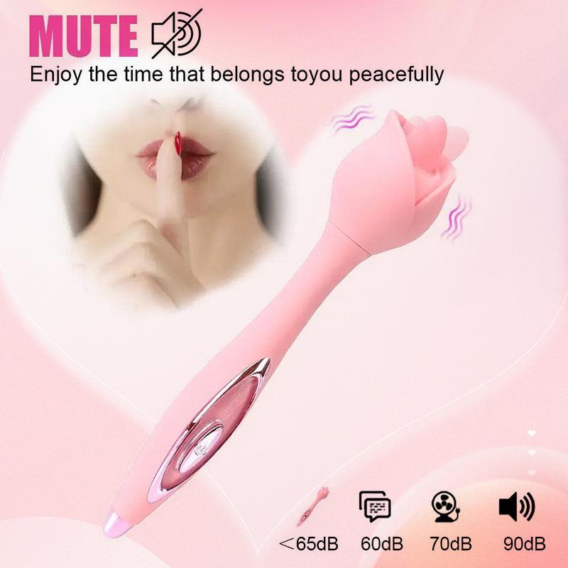 rose toy clit sucker vibrator pink