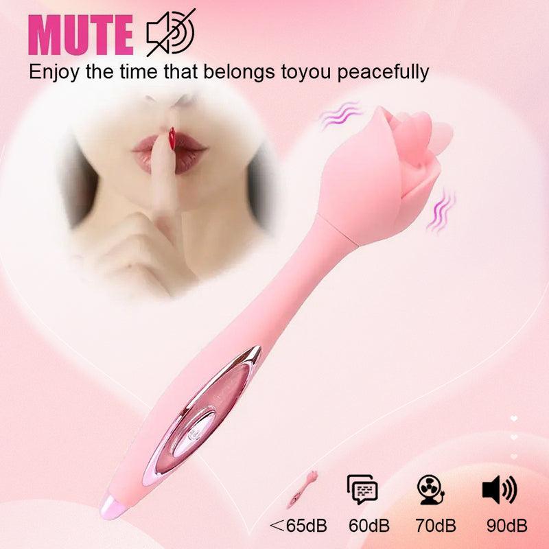 rose toy clit sucker vibrator pink