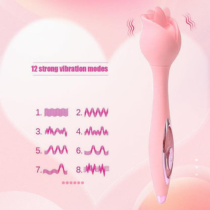 rose toy clit sucker vibrator pink