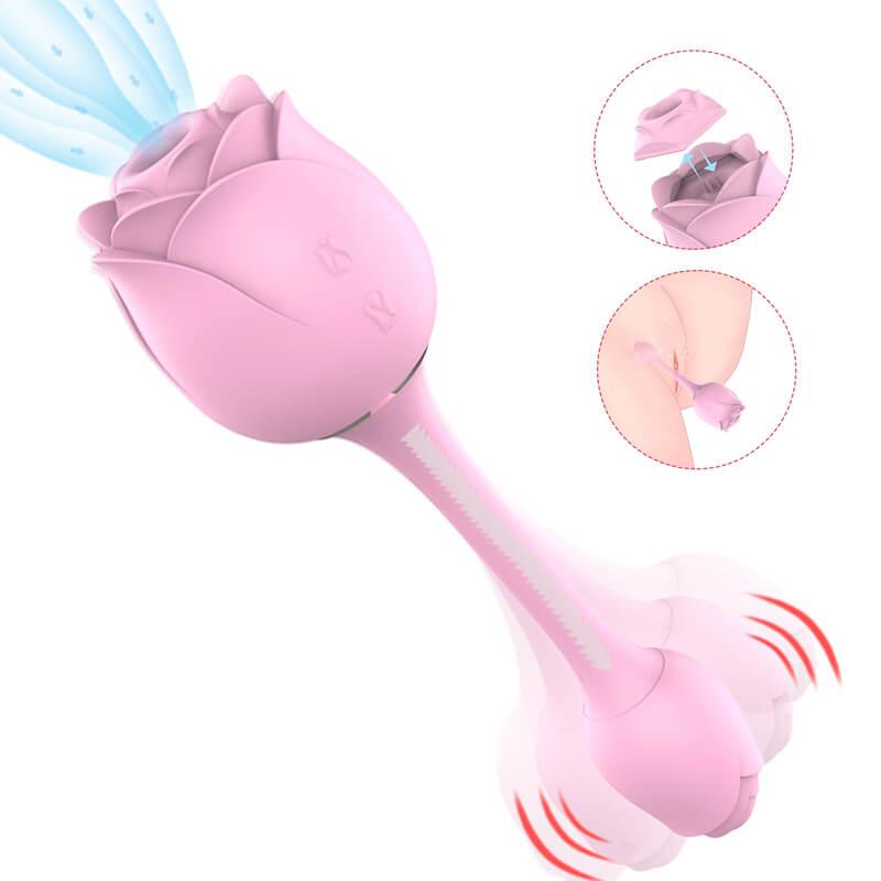 Rose Suction Pleasure Toy - Inyarose