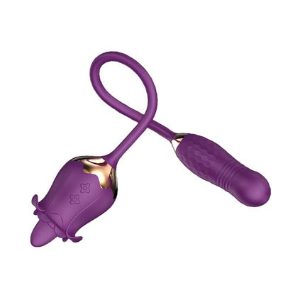 rose toy clit sucker vibrator purple