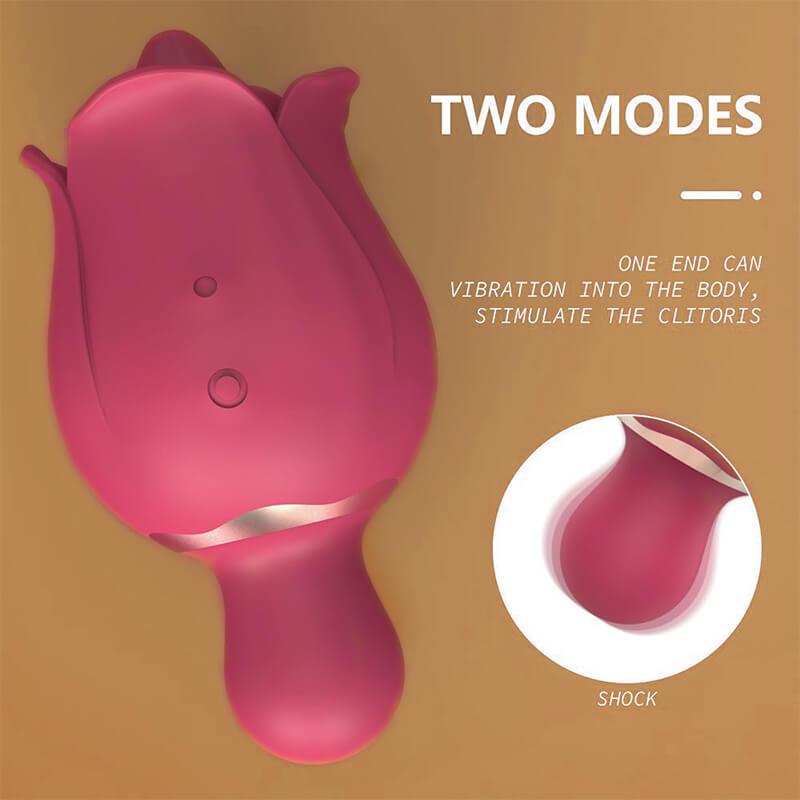 rose toy clit sucker vibrator red