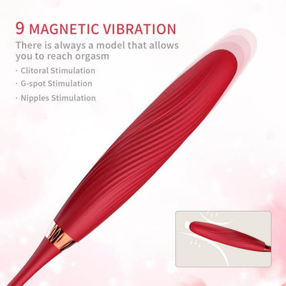rose toy clit sucker vibrator red