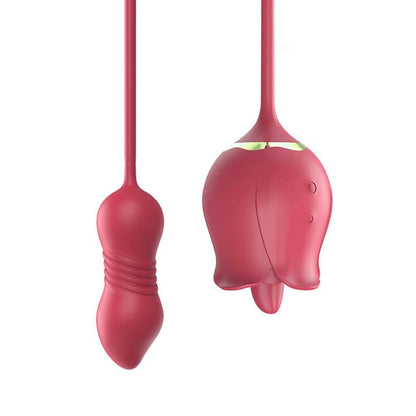 rose toy clit sucker vibrator red