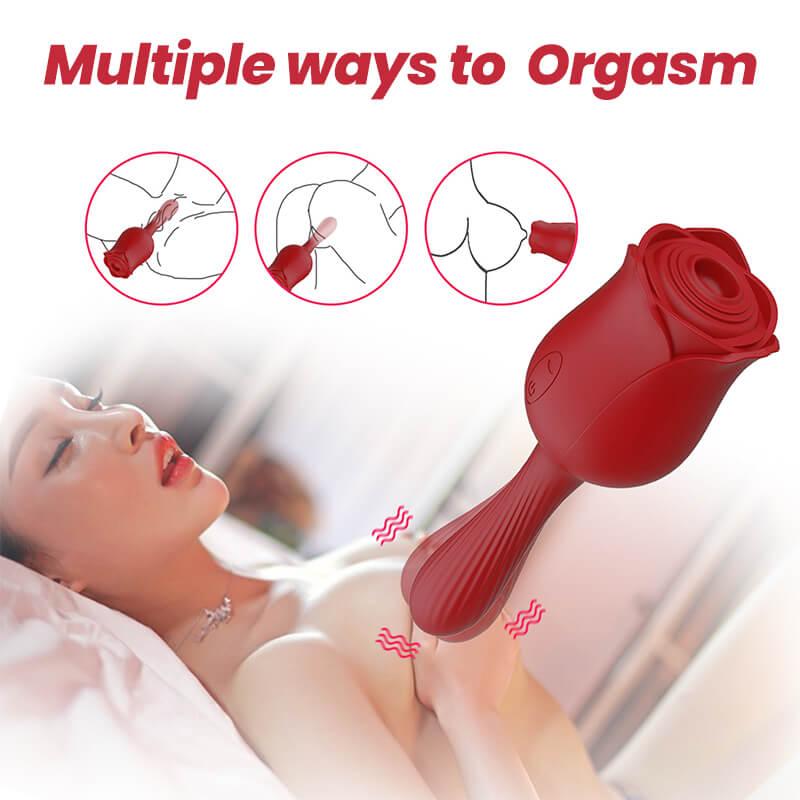 Rose Sucker 2-in-1 Toy - Inyarose