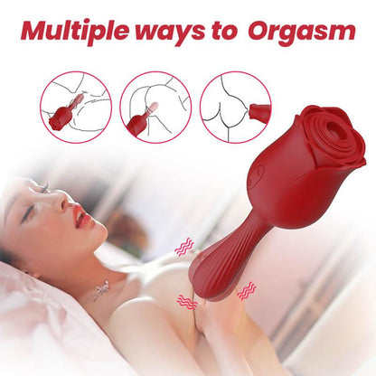 Rose Sucker 2-in-1 Toy - Inyarose