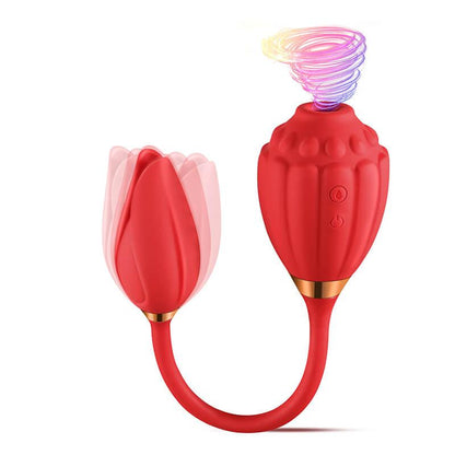 rose toy clit sucker vibrator red